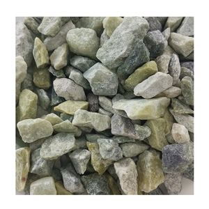 Chinese Hot Sale Dl-004 Green Pebble Gravel Stone