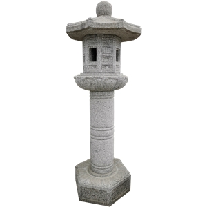 Hand-Made Japanese Style Stone Lighting Lantern