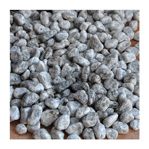 Hot Sale Sesame White Gs-017 Pebble Ball Stone