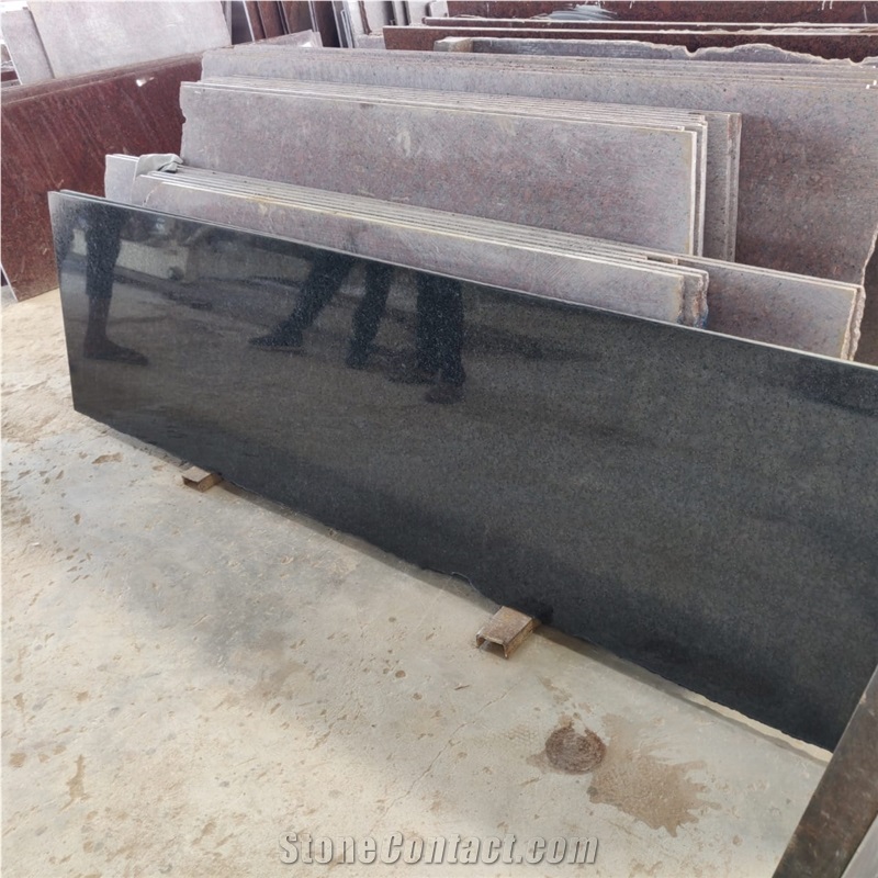 Midnight Black Granite Slabs & Tiles