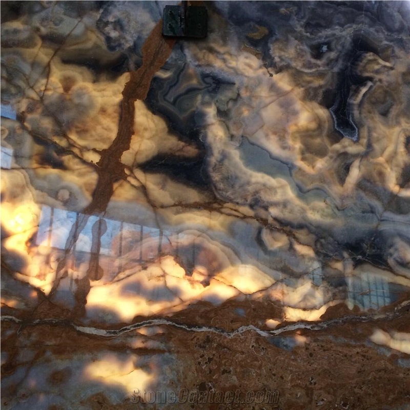 Blue Onyx Slabs