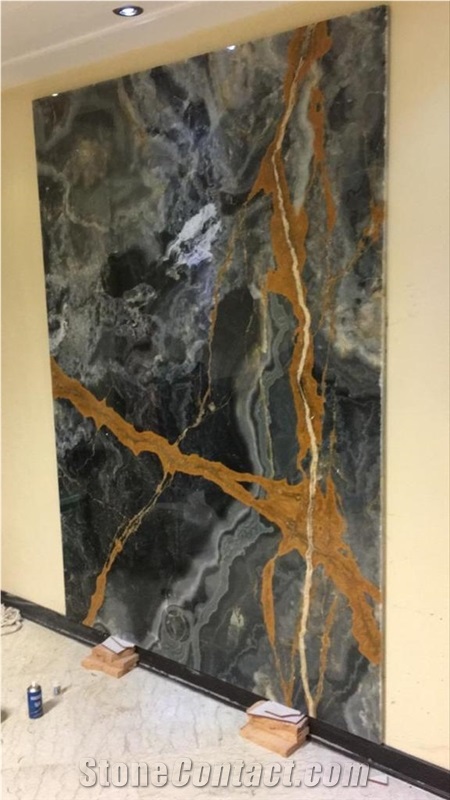 Blue Onyx Slabs