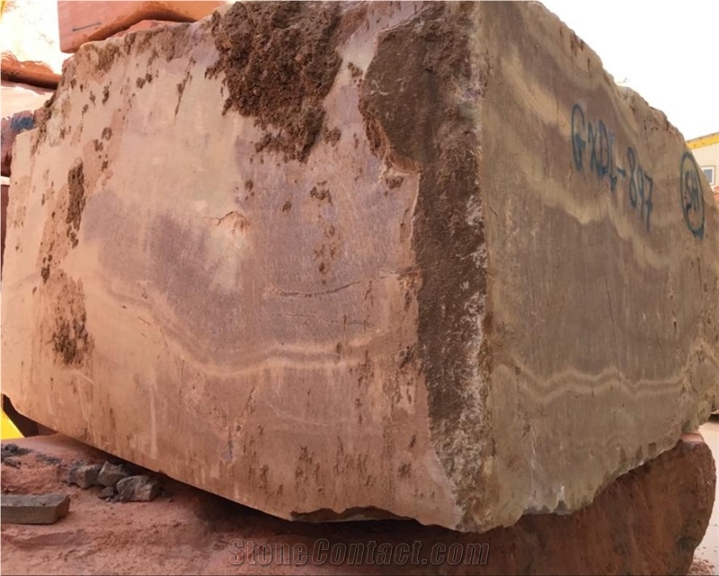 Persian Red Onyx Block