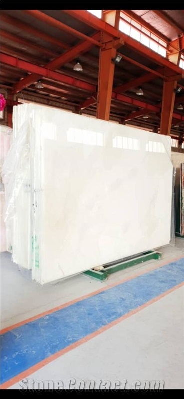 Pure White Onyx Slabs