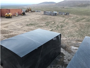 Pure Black Marble Blocks