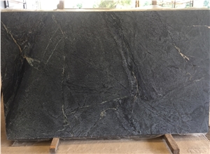 Brazil Black Soapstone Slabs - Grey - Green