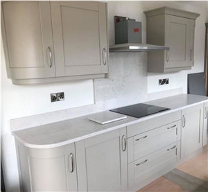 Kitchen Worktop with Topazio Quartz at Best Price