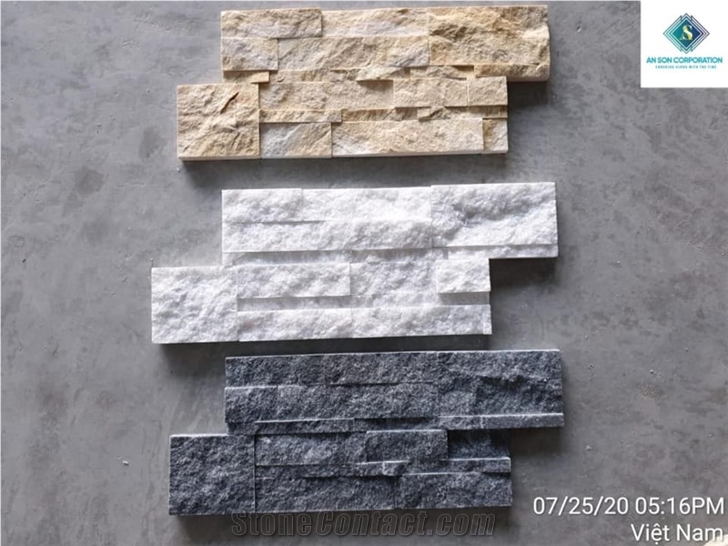 Wall Panel Marble Made in Vietnam Ledge Stone
