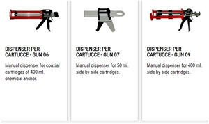 Dispenser Per Cartucce Gun-Adhesive Gun