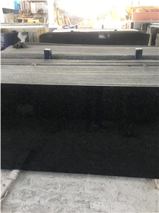 Ash Black Granite Slab