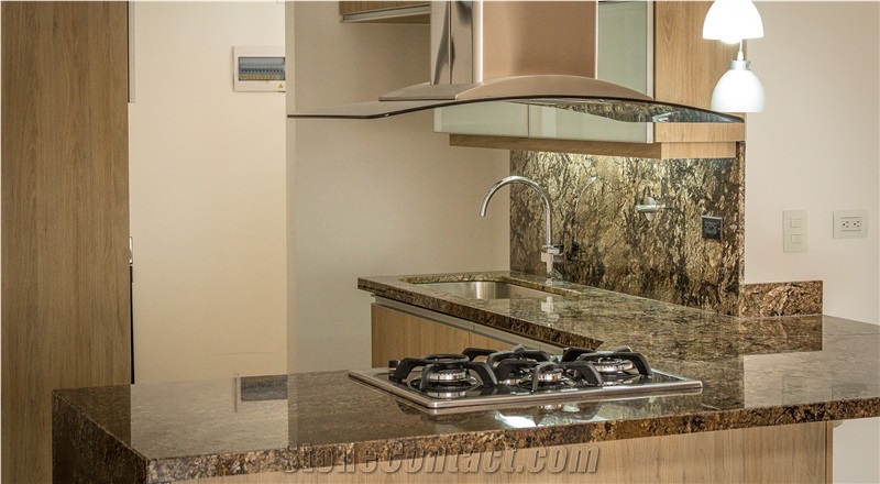 Exotic Granite Kitchen Countertop