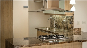 Exotic Granite Kitchen Countertop