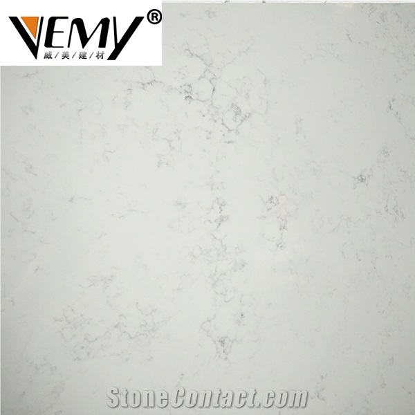 Artificial Stone Carrara Quartz Surface
