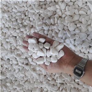 Natural Snow White Pebble Stone