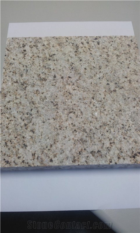 Almendra Amarillo Granite Block