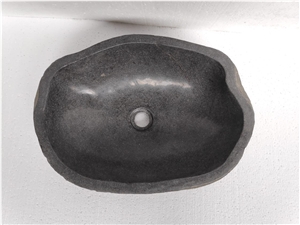 Batu Andesite River Stone Vessel Sink