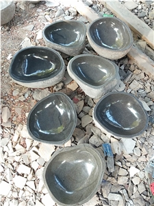 Batu Andesite River Stone Vessel Sink
