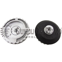 Adap. Chiocc Dx / M14 D.100mm Rubber / Alum.