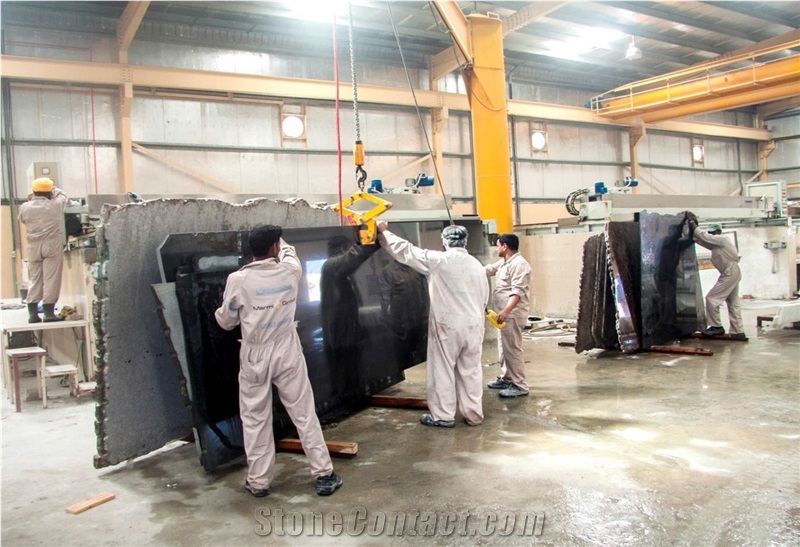 Absolute Black Granite Slabs
