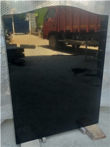 Jet Black Granite,Absolute Black,Bahama Blue, Tan Brown Granite Monuments, Headstones