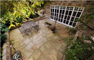 Sandstone Patio Landscaping Stones, Pavers