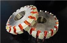 Segmented Profilling Milling Tools,Stone Profiling Tool