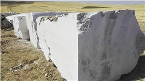 Travertine Quarry Blocks, Iran White Travertine Blocks