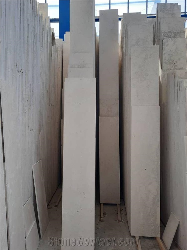Travertine Quarry Blocks, Iran White Travertine Blocks