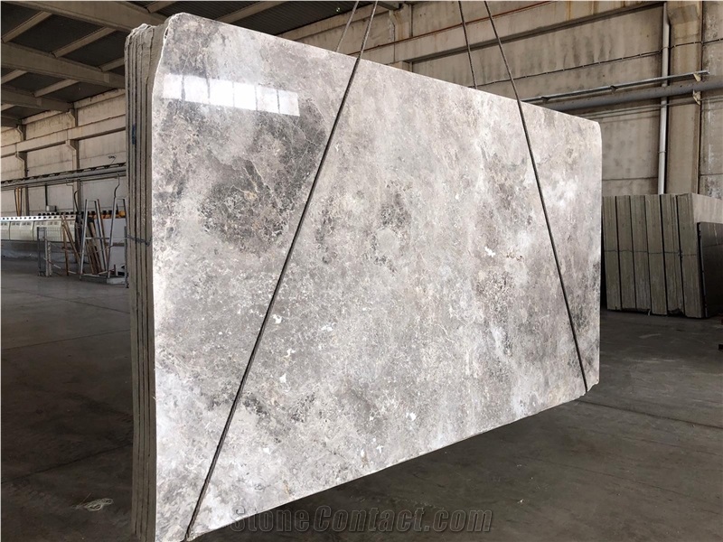 Tundra Grey Marble Slabs
