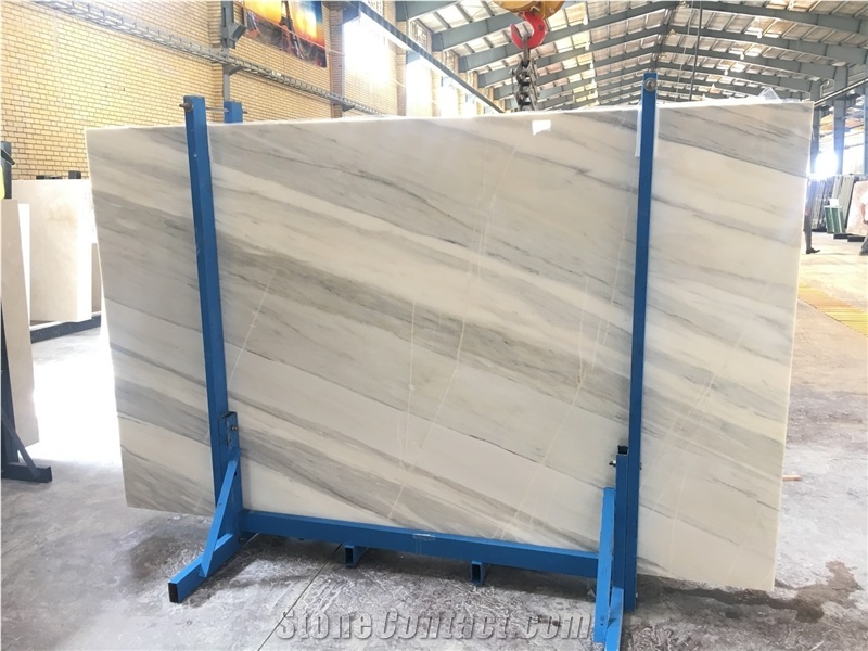 Crystal Neyriz Marble Slabs, Neyriz White Marble