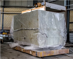Silk Emperador Marble Blocks, Persian Silk Marble