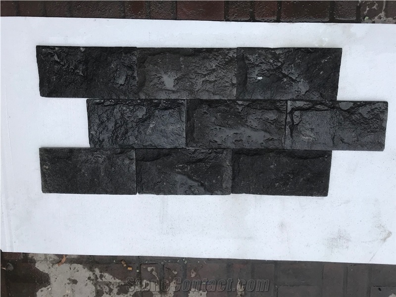 Black Lava Stone Tile Candi Hitam, Black Lava Rock Batu Candi Vulcanik