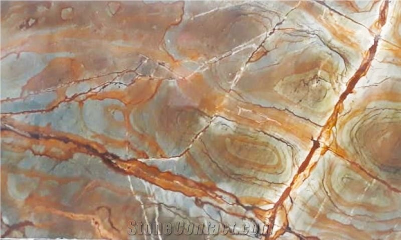 Azul Mare-Blue Mare Quartzite Slabs