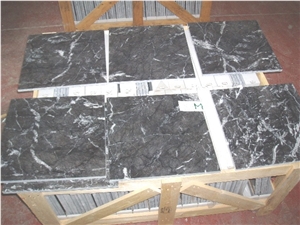 Grigio Carnico Marble Tiles, Italy Grey Marble