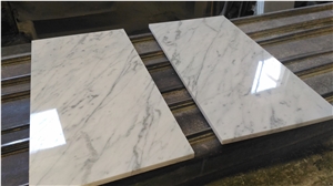 Statuarietto Venato Marble Tiles, Italy White Marble