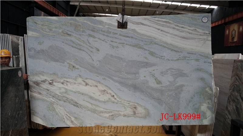 Blue Milky Way Marble Slabs and Tiles