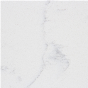 Artificial Bianco Venato Quartz Kitchen Prefab Slab