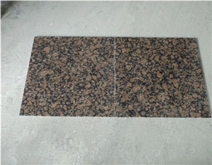 Baltic Brown Granite Polished Tiles Wall Cladding
