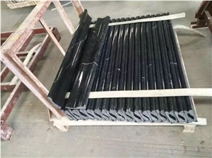 Black Marquina Marble Wall Molding,Floor Lines