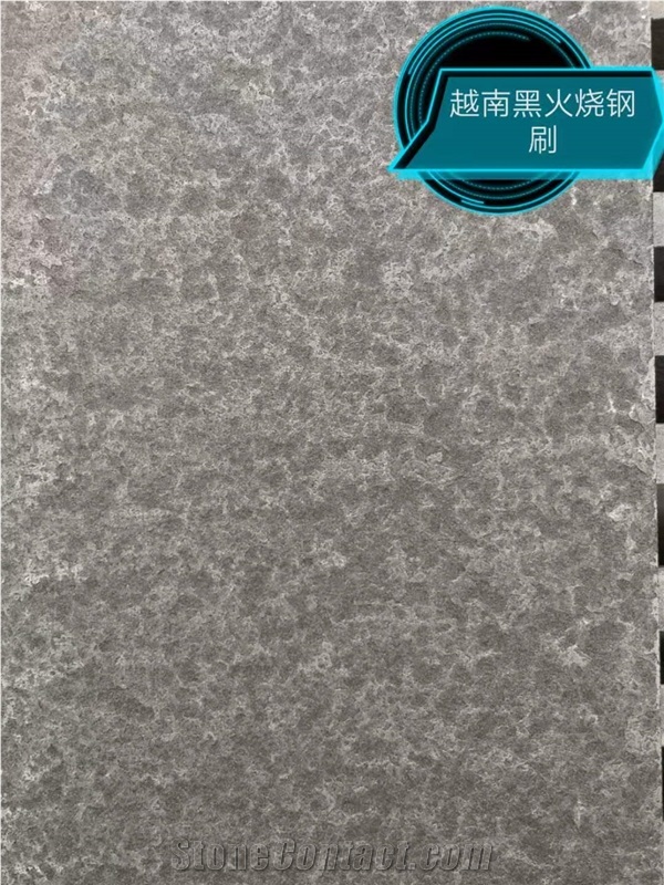 Brushed New G684 Basalt Floor Tile from Vietnam