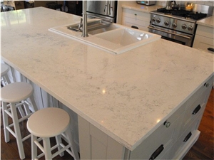 Carrara White Quartz Stone Countertops