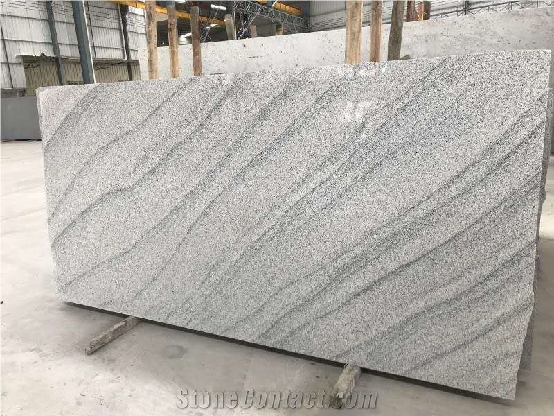 China New Viscont White Granite Wall Slab Bookmatch