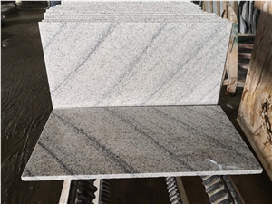 China New Viscont White Granite Wall Slab Bookmatch