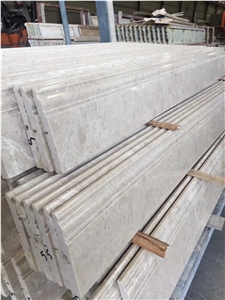 Crema Ultraman Beige Marble Polished Border Lines