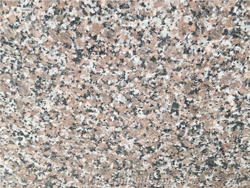 G361 Wulian Red Flower Granite Double Headstone, Monuments