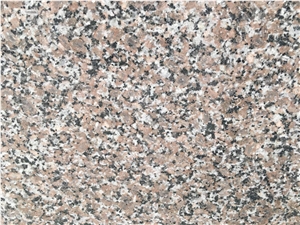 G361 Wulian Red Flower Granite Double Headstone, Monuments