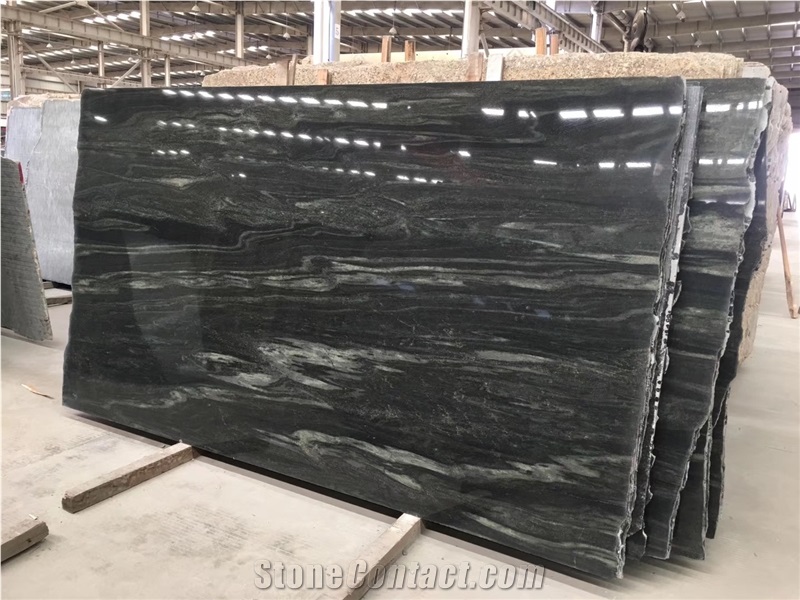 Galaxy Ocean Green Granite Bathroom Vanity Top