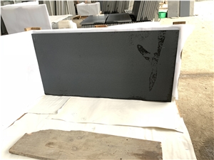 Hainan Blue Stone Basalt Honed Tiles / Lava Stone