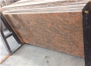 Multicolor Red Granite Floor Tile, Wall Panel Multicolor Red Granite Floor Tile, Wall Panel