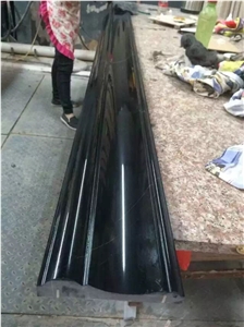 Nero Marquina Marrble Border Lines,Dome Border
